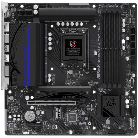 Placa de baza ASRock B760M PG Riptide 90-MXBL60-A0UAYZ