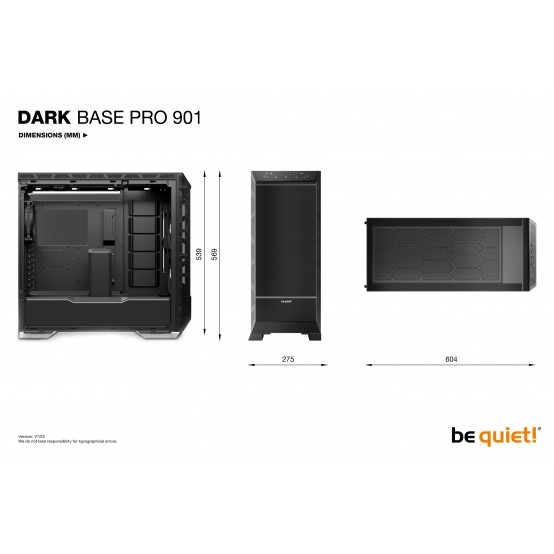 Carcasa be quiet! DARK BASE PRO 901 BGW50