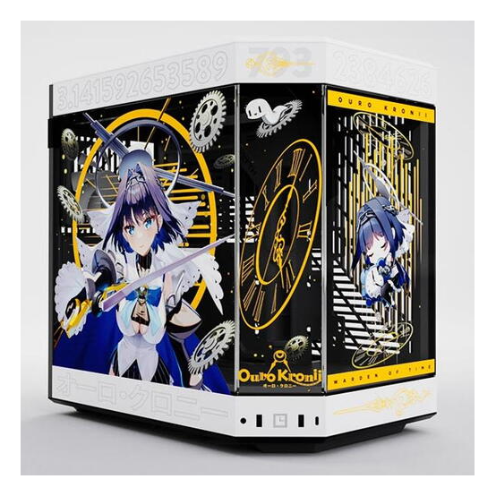 Carcasa HYTE Y60 Ouro Kronii Limited Edition Deskmat kit CS-HYTE-Y60-KRONII