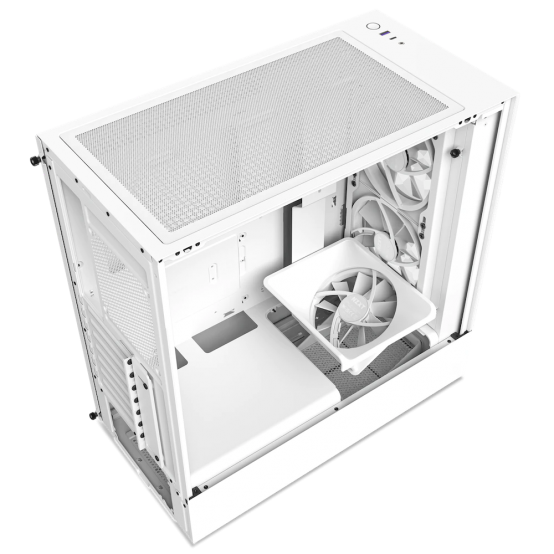 Carcasa NZXT H5 Elite, Alb CC-H51EW-01