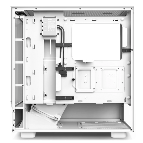 Carcasa NZXT H5 Elite, Alb CC-H51EW-01