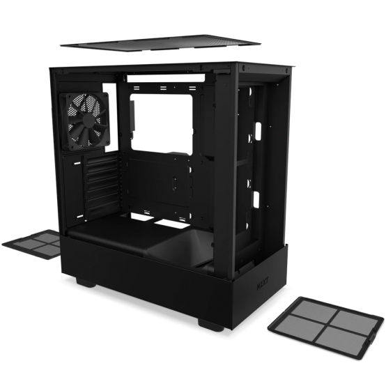 Carcasa NZXT H5 Flow, negru CC-H51FB-01
