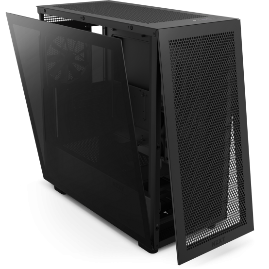 Carcasa NZXT H7 Flow, Matte Black CM-H71FB-01