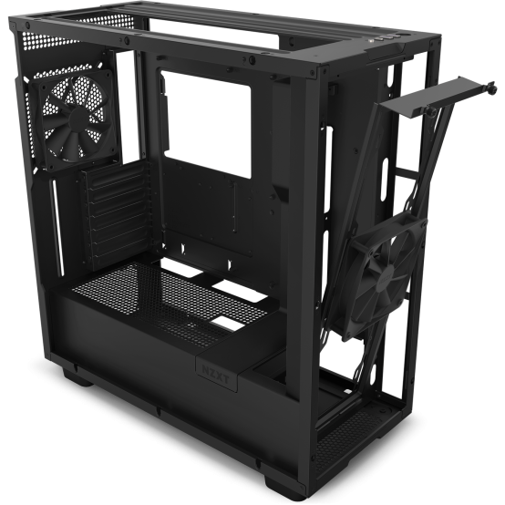 Carcasa NZXT H7 Flow, Matte Black CM-H71FB-01