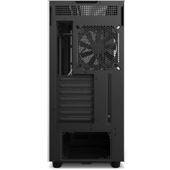 Carcasa NZXT H7 Flow, Matte White/Matte Black CM-H71FG-01