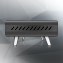 Carcasa Raijintek Pan Slim - negru 0R20B00210