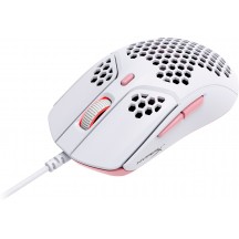 Mouse HP HyperX Pulsefire Haste - Gaming Mouse (White-Pink) 4P5E4AA