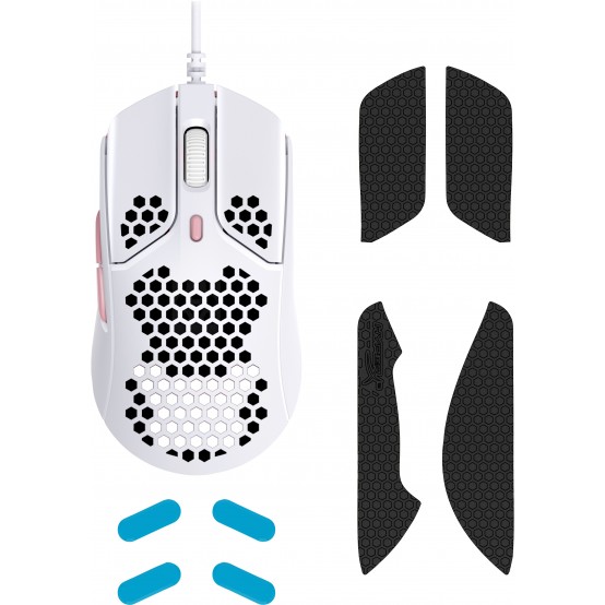 Mouse HP HyperX Pulsefire Haste - Gaming Mouse (White-Pink) 4P5E4AA