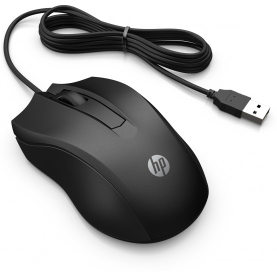 Mouse HP Wired Mouse 100 6VY96AA