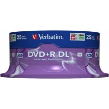 DVD Verbatim DVD+R DL Double Layer 8.5 GB 8x 43757