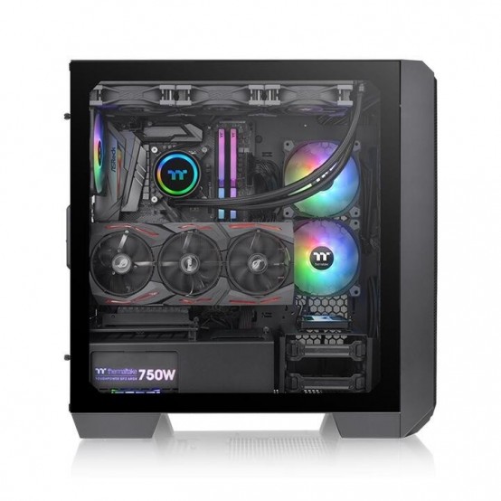Carcasa Thermaltake View 300 MX neagra CA-1P6-00M1WN-00