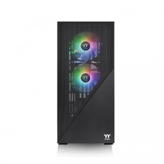Carcasa Thermaltake Divider 370 Tempered Glass aRGB neagra CA-1S4-00M1WN-00