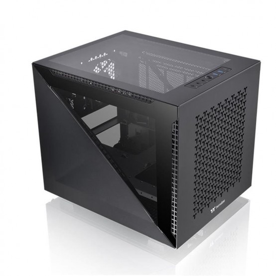 Carcasa Thermaltake Divider 200 TG Air neagra CA-1V1-00S1WN-01