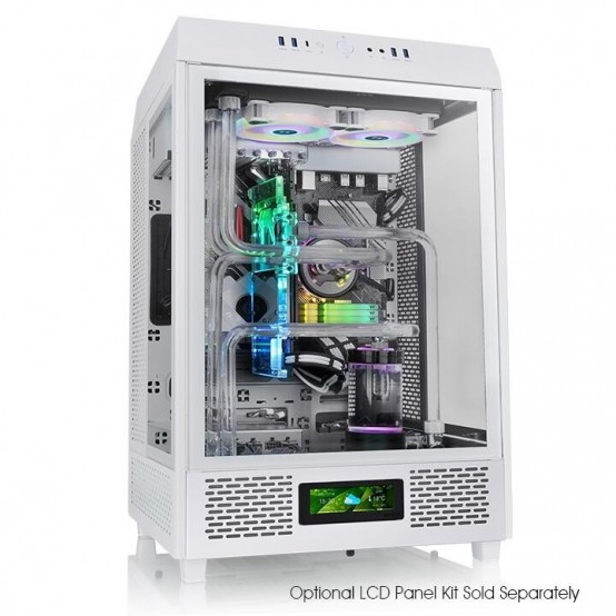Carcasa Thermaltake The Tower 500 Snow alba CA-1X1-00M6WN-00