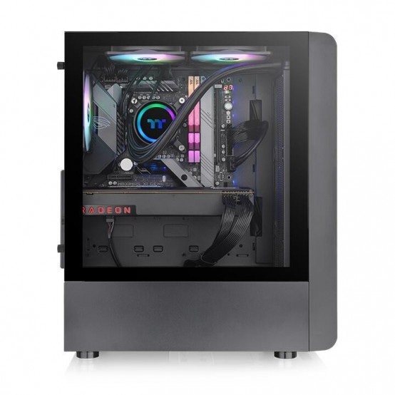 Carcasa Thermaltake S200 Tempered Glass aRGB neagra CA-1X2-00M1WN-00
