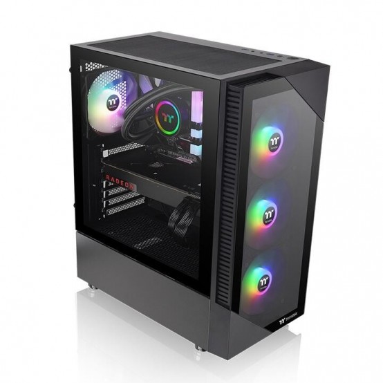 Carcasa Thermaltake View 200 Tempered Glass aRGB neagra CA-1X3-00M1WN-00