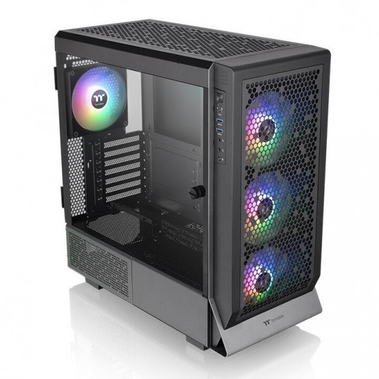 Carcasa Thermaltake Ceres 500 Tempered Glass aRGB neagra CA-1X5-00M1WN-00