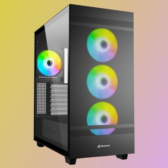Carcasa Sharkoon  REBEL C50 B RGB