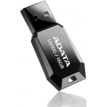 Memorie flash USB A-Data DashDrive UV100 Slim Bevelled AUV100-16G-RBK