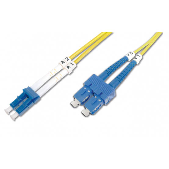 Cablu Digitus Fiber Optic SM 9/125 LC / SC 2m DK-2932-02