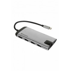 Docking Station Verbatim USB-C Multiport Hub | HDMI | Gigabit Ethernet 49142