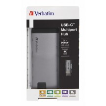 Docking Station Verbatim USB-C Multiport Hub | HDMI | Gigabit Ethernet 49142