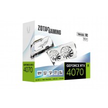 Placa video Zotac GeForce RTX 4070 Twin Edge OC White Edition ZT-D40700Q-10M