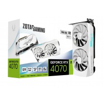 Placa video Zotac GeForce RTX 4070 Twin Edge OC White Edition ZT-D40700Q-10M