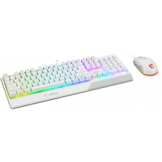 Tastatura MSI VIGOR GK30 COMBO WHITE US