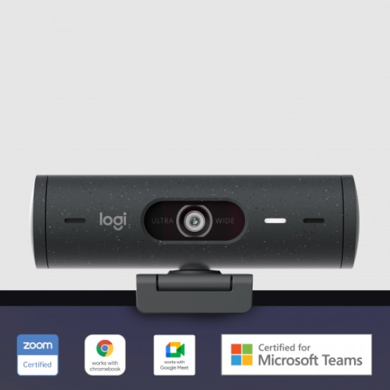 Camera web Logitech Brio 500 1080p HDR Webcam with Show Mode - Graphite 960-001422