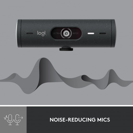 Camera web Logitech Brio 500 1080p HDR Webcam with Show Mode - Graphite 960-001422