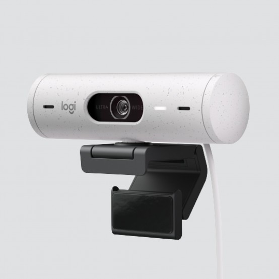Camera web Logitech Brio 500 1080p HDR Webcam with Show Mode - Off-white 960-001428
