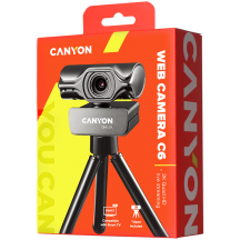 Camera web Canyon 2K Quad HD live streaming Webcam C6 CNS-CWC6N