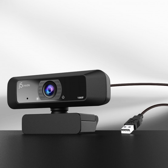 Camera web J5Create USB HD Webcam with 360° Rotation JVCU100-N