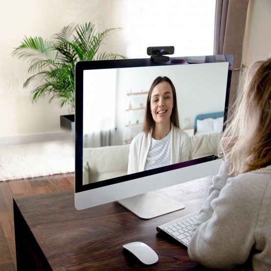 Camera web J5Create USB HD Webcam with 360° Rotation JVCU100-N
