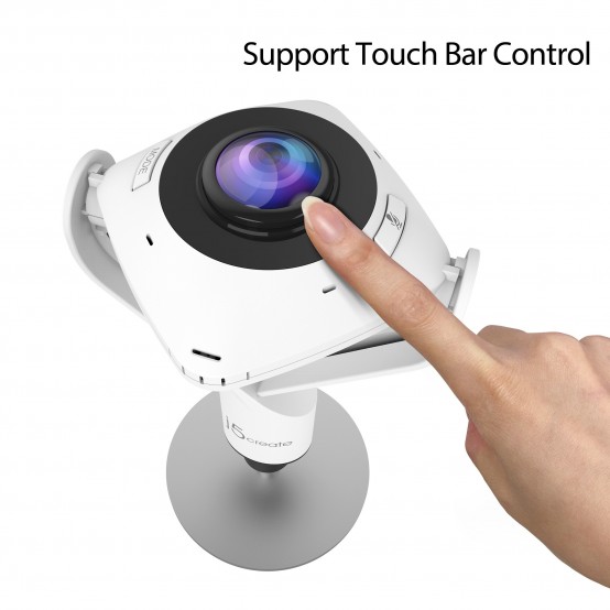 Camera web J5Create 360° All Around Webcam JVCU360-N