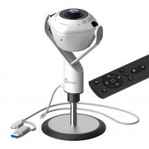 Camera web J5Create 360° AI-Powered Webcam with Speakerphone JVU368-N