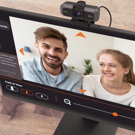 Camera web J5Create USB 4K ULTRA HD Webcam JVU430-N
