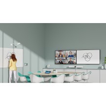 Camera web Logitech Scribe Whiteboard Camera for Video Conferencing Rooms - Off-White 960-001332