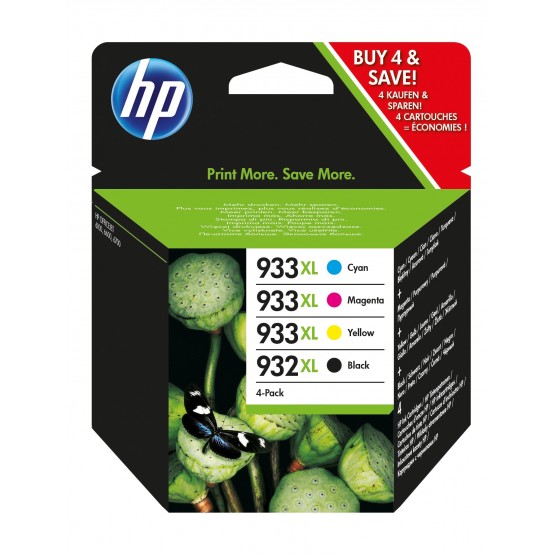 Cartus HP 932XL Black/933XL Cyan/Magenta/Yellow 4-pack C2P42AE