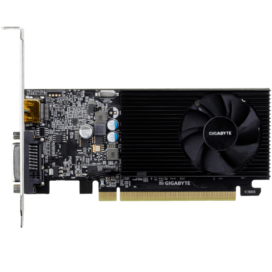 Placa video GigaByte GT 1030 Low Profile D4 2G GV-N1030D4-2GL