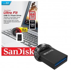 Memorie flash USB SanDisk Ultra Fit SDCZ430-064G-G46