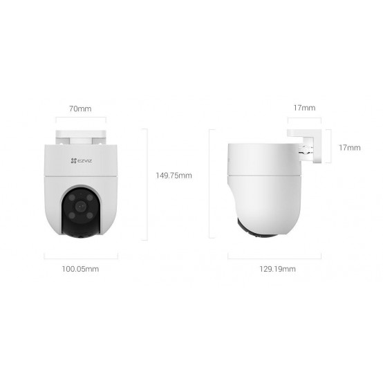 Camera de supraveghere EZVIZ  CS-H8C-R100-1J4WKFL