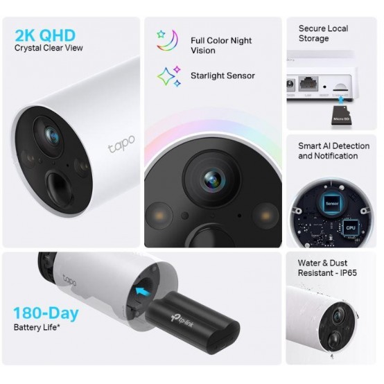 Camera de supraveghere TP-Link  TAPO C420S1