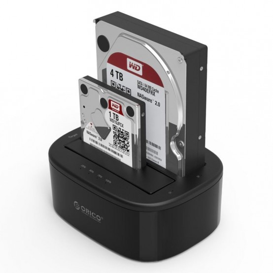 Docking Station Orico 6228US3-C 6228US3-C-BK