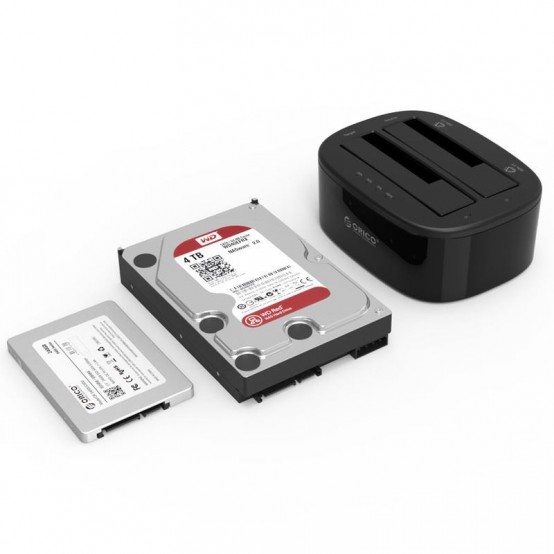Docking Station Orico 6228US3-C 6228US3-C-BK
