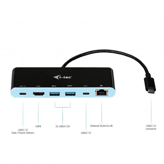 Docking Station iTec 4K Mini Docking Station C31MINIDOCK4KPD