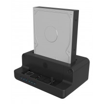 Docking Station HDD RaidSonic ICY BOX Docking & Clonstation for M.2 NVMe SSD & 2,5''/3,5'' SATA SSD/HDD IB-2914MSCL-C31