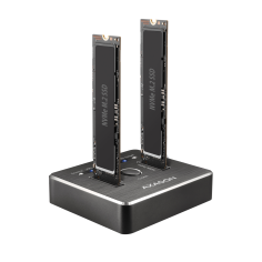 Docking Station HDD Axagon SuperSpeed USB-C 10 Gbps dual M.2 NVMe ADSA-M2C
