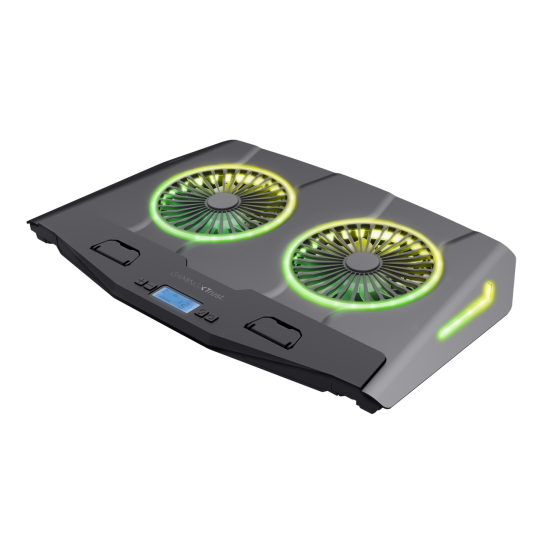 Cooler Trust GXT 1127 Yoozy Multicolour-illuminated Laptop Cooling Stand 24612